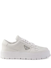 leather sneakers